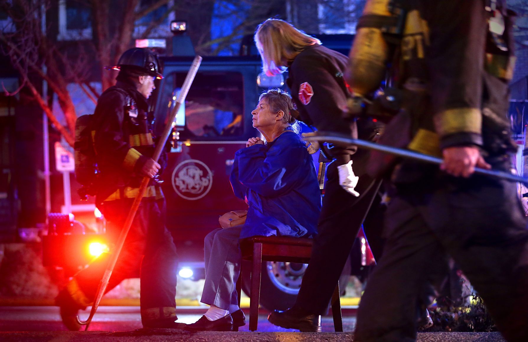 Three alarm fire at south St. Louis highrise leaves woman critically injured